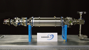 Ultra vacuum tube - flight model - © Sodern